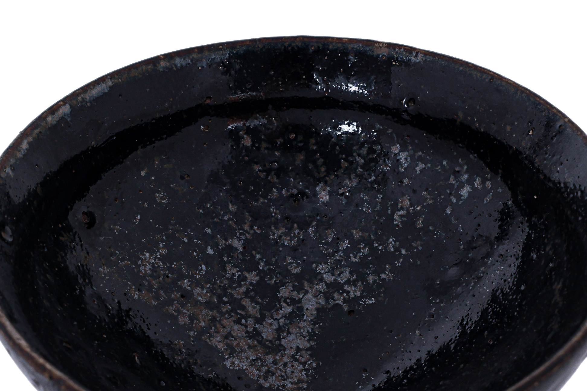 AN 'OIL SPOT' TEA BOWL - Image 2 of 5