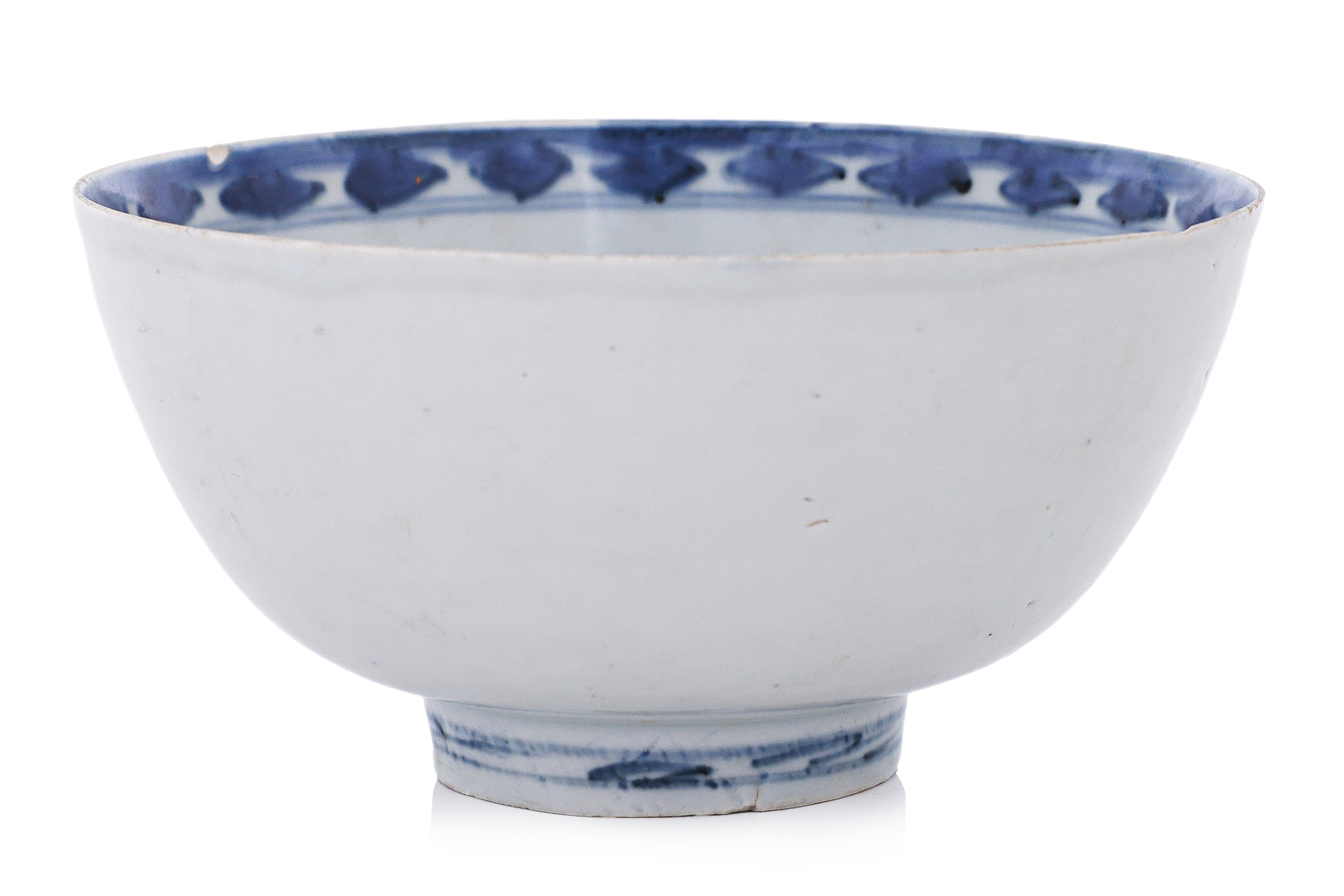 A BLUE AND WHITE ANHUA BOWL - Image 2 of 5