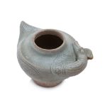 A THAI CELADON HAMSA BIRD VESSEL