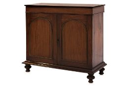 AN ANGLO INDIAN ROSEWOOD CHIFFONIER