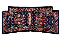 A TIBETAN WOOL HORSE SADDLE RUG