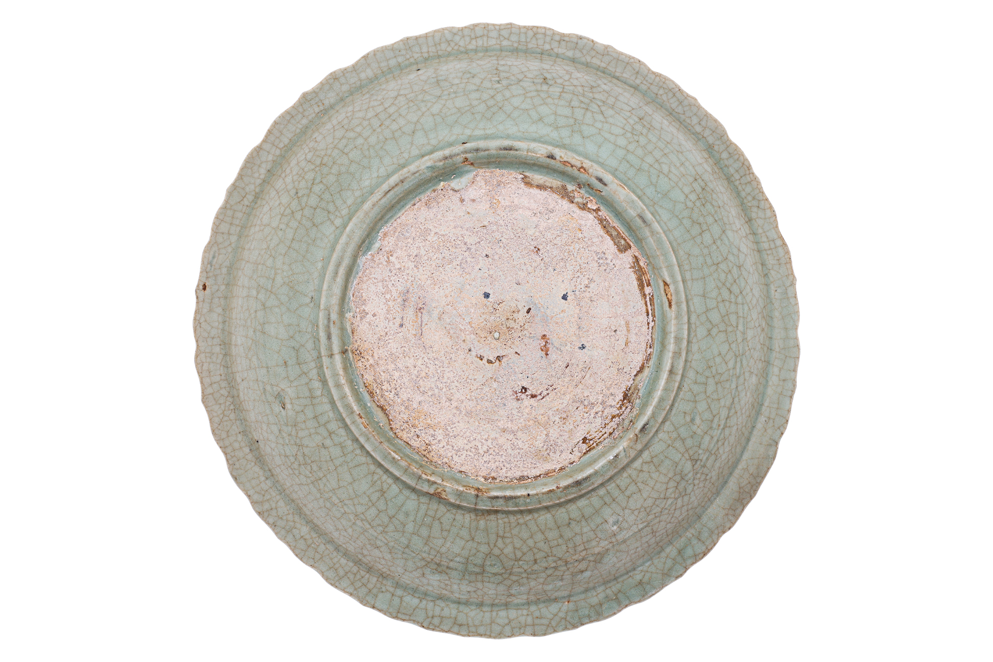 A LONGQUAN CELADON DISH - Image 2 of 2