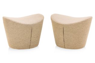 A PAIR OF BOCONCEPT 'RICO' OTTOMAN'S