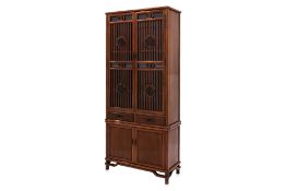 A CHINESE ROSEWOOD CABINET (1)