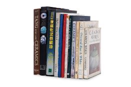 A LARGE GROUP OF CHINESE CERAMICS BOOKS AND OTHERS