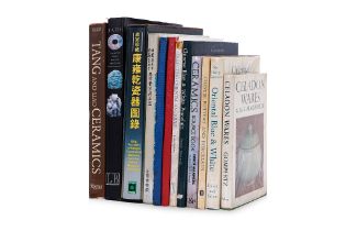 A LARGE GROUP OF CHINESE CERAMICS BOOKS AND OTHERS