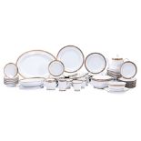 A NORITAKE 'TIARA' PATTERN DINNER SERVICE