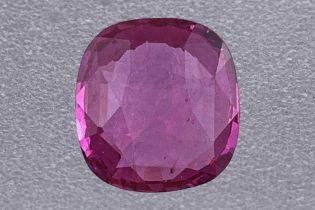 A PINK SAPPHIRE LOOSE GEM