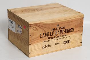CHÂTEAU LAVILLE HAUT-BRION 2001 (6 BT)
