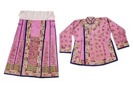 A SILK EMBROIDERED WEDDING OUTFIT