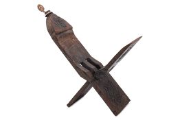 A KUKOR KELAPA COCONUT SCRAPER STOOL