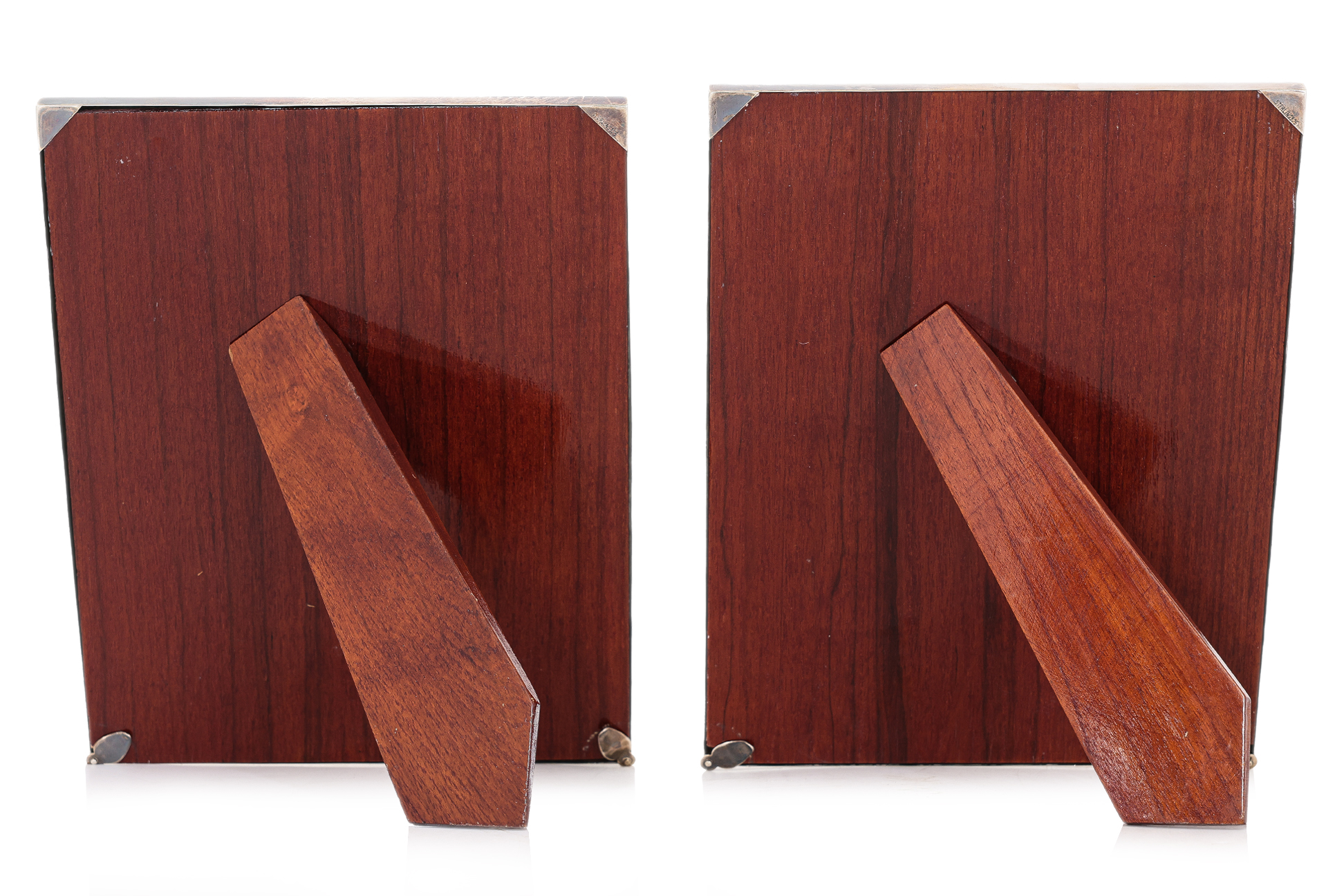 A PAIR OF SILVER PHOTOGRAPH FRAMES - Image 2 of 2