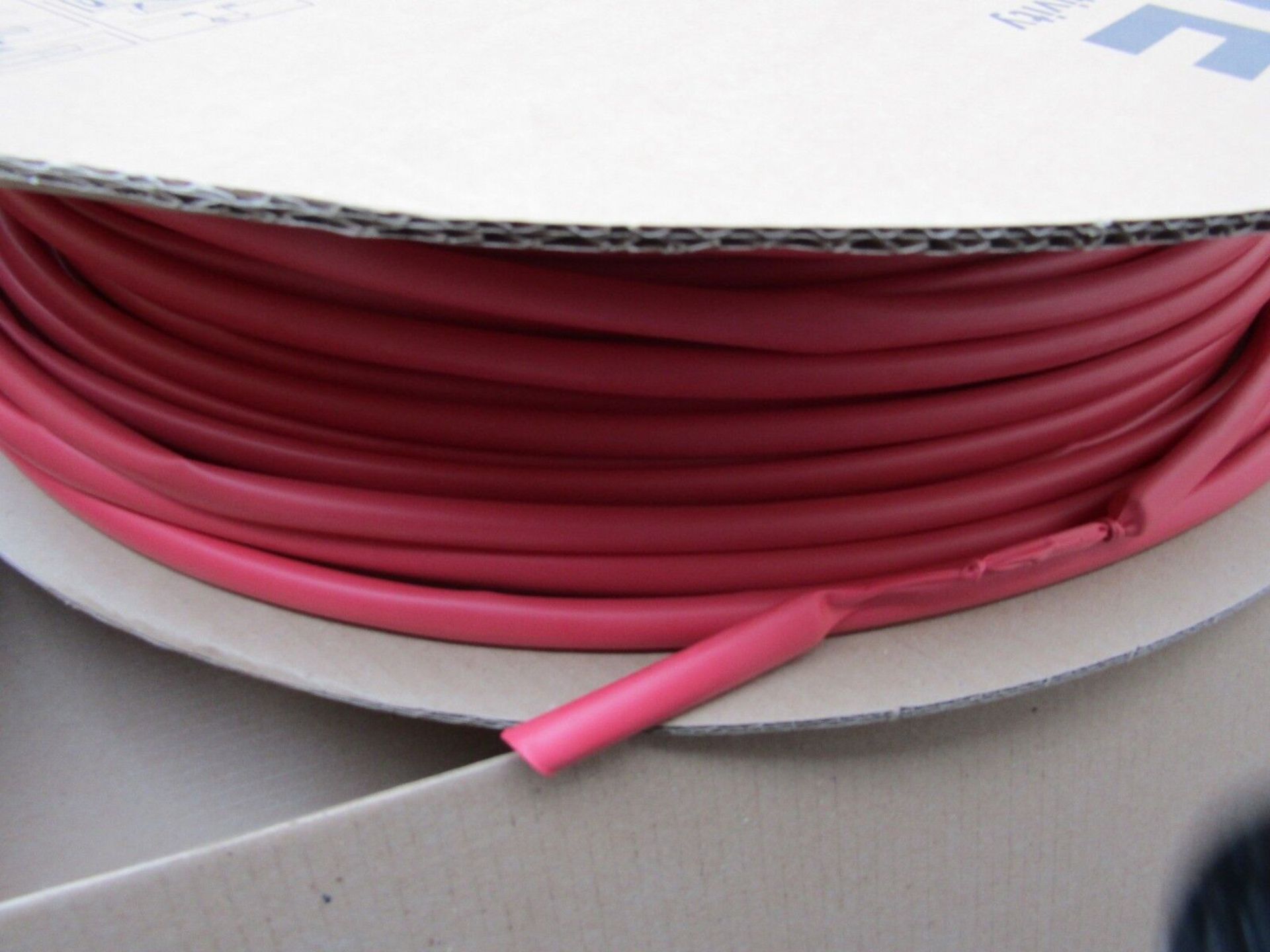 200m x TE Connectivity Red 4:1 Heat Shrink Tubing 12mm Dia. x 1.2m H9RB 8478265 - Bild 2 aus 2