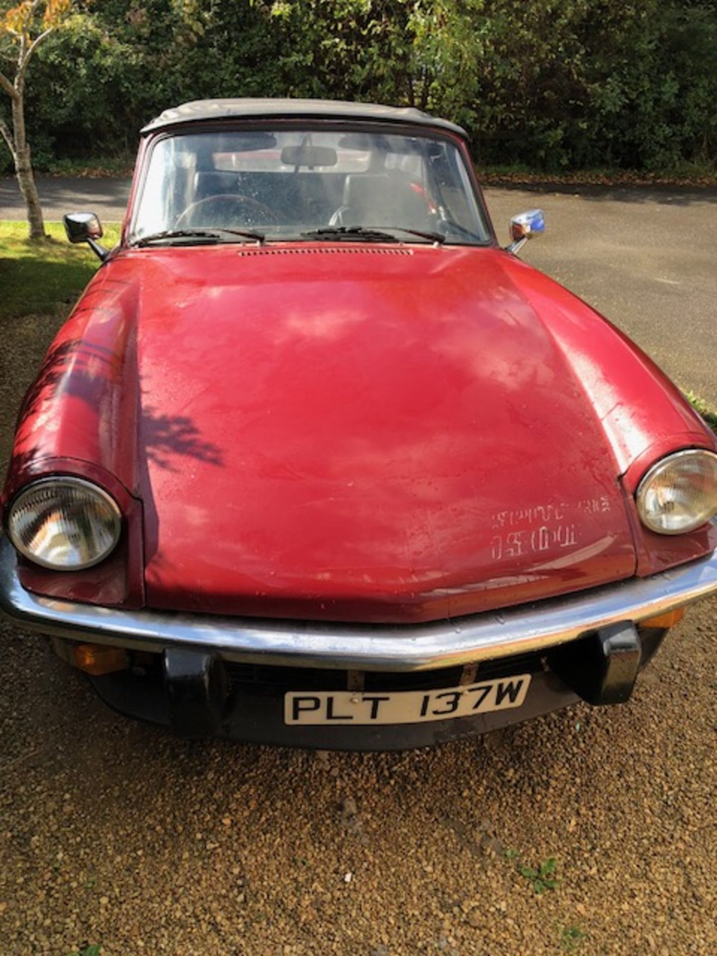 1980 TRIUMPH SPITFIRE 1500 Classic Car Dry storage for 2 years - great opportunity to buy a bargain! - Image 10 of 16