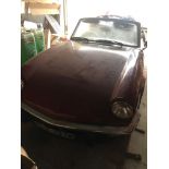 1980 TRIUMPH SPITFIRE 1500 Classic Car Dry storage for 2 years - great opportunity to buy a bargain!