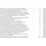 £6.7k worth Mixed Lot across 32 products - Cable / LEM / ESD cords etc