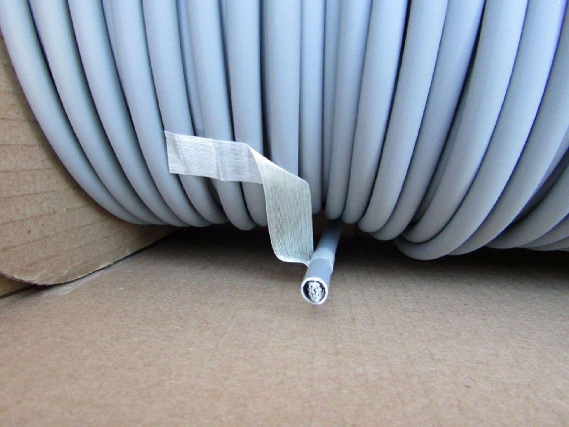 84m x 3M LSZH 20 Way Screened Round Ribbon Cable, 24.1 mm Width - 1005 ...