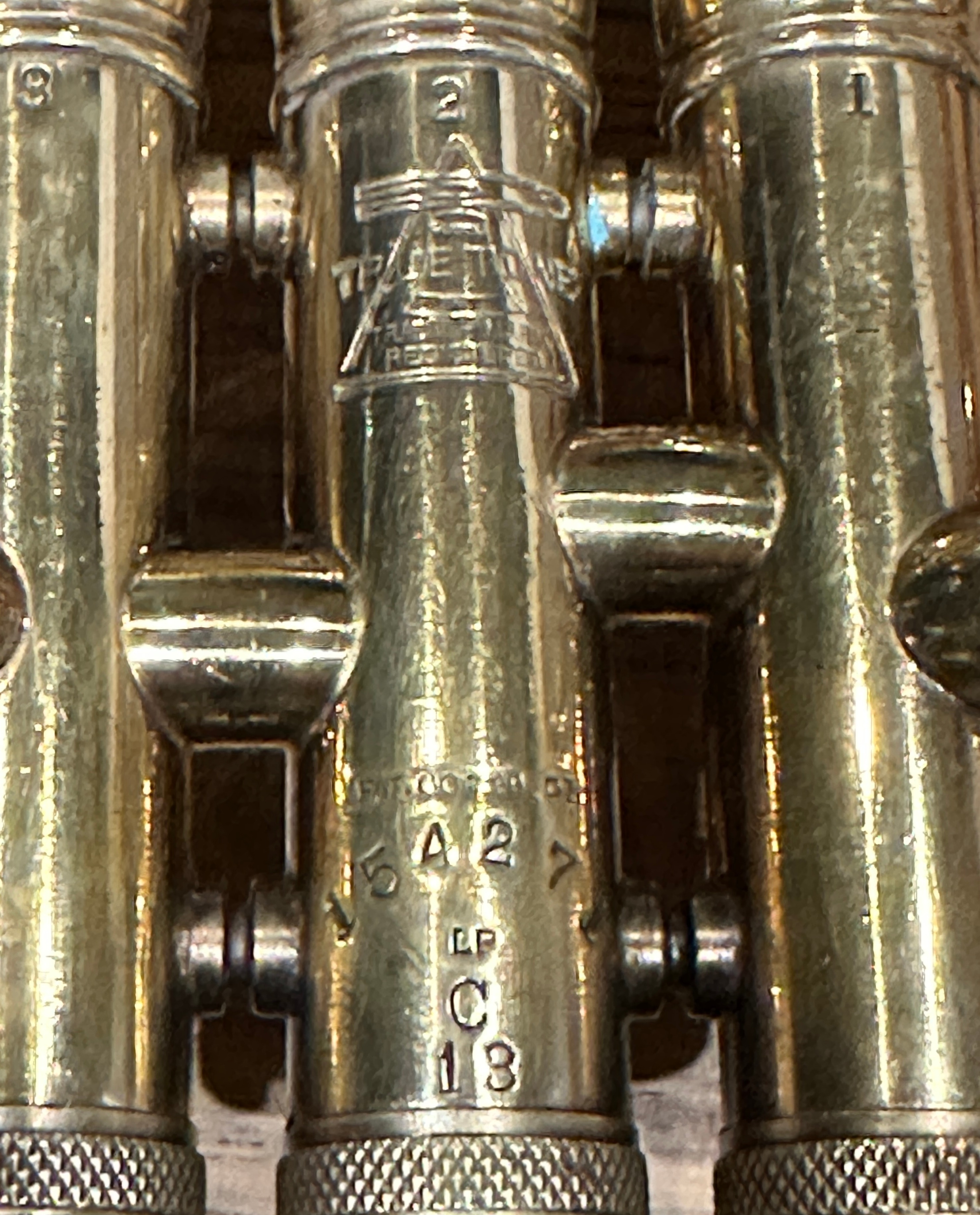 Vintage Cased Beuscher Elkhart Truetone Trumpet. - Image 6 of 7