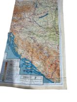 World War Twp Silk Escape Map - French Indo_China - 36" x 20"