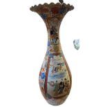 Very Large Oriental Vase 90cm tall and Circumference of 107cm with damage.