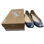 Vintage Boxed Pair of Christian Louboutin Ballerina Pattern Ladies Shoes size 39.5