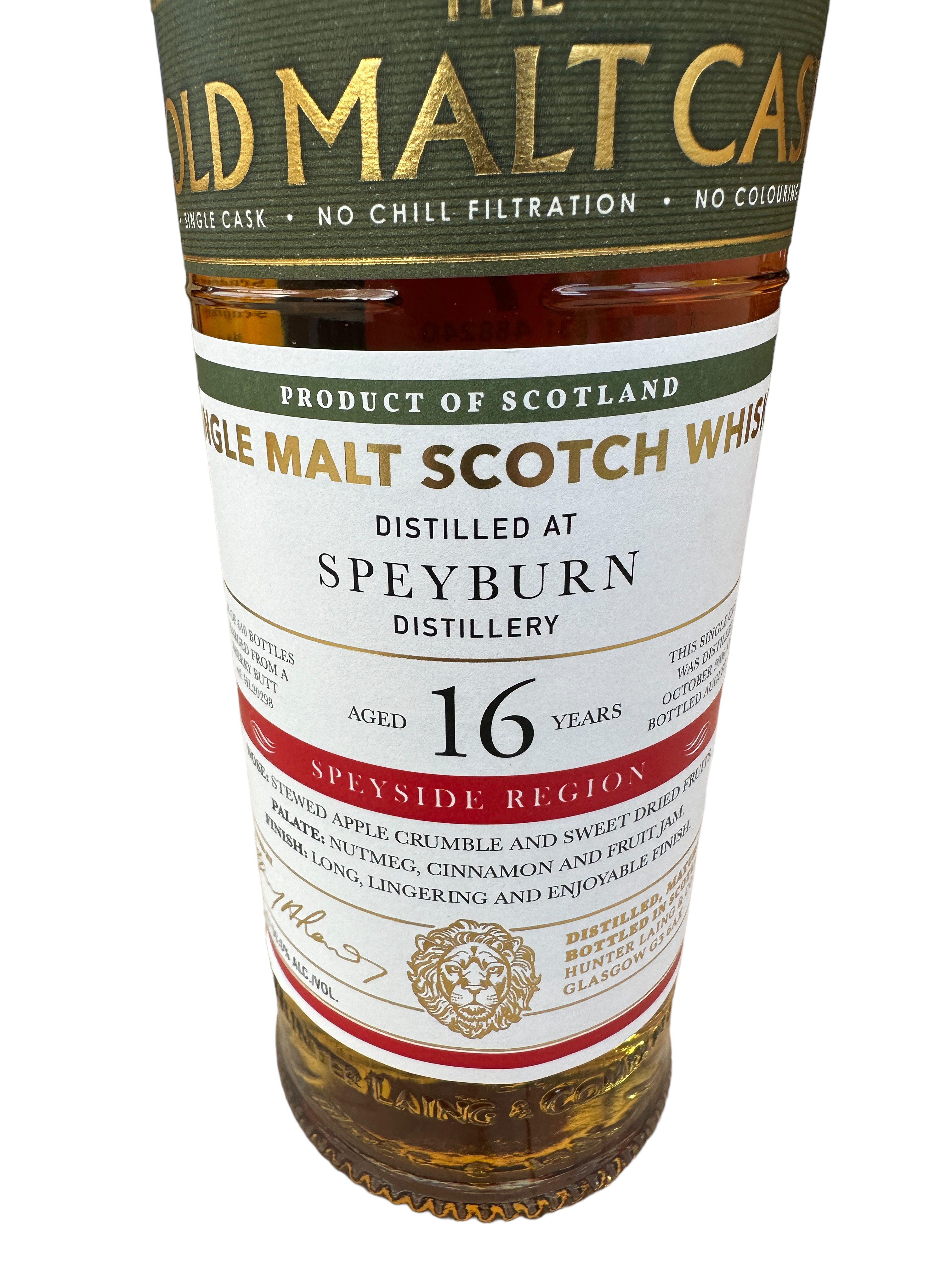 Speyburn Distillery The Old Malt Cask Single Malt Whisky 16 years old. - Image 4 of 4