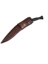 Antique Sheathed Kukri Knife Military Qaulity 17 1/2" long.