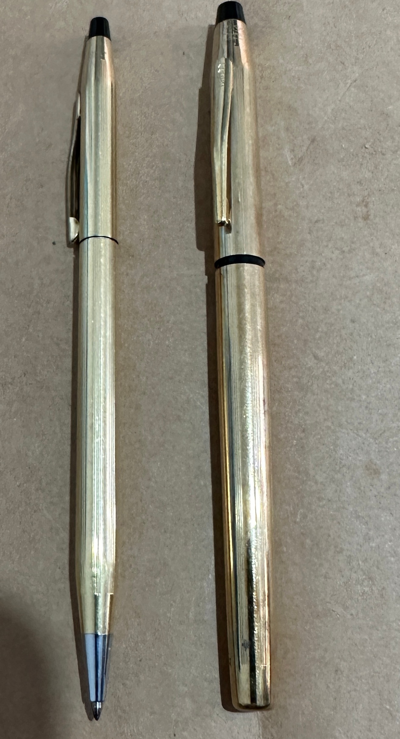 Vintage Duo of Cross Gold Plated Pens. - Image 7 of 7