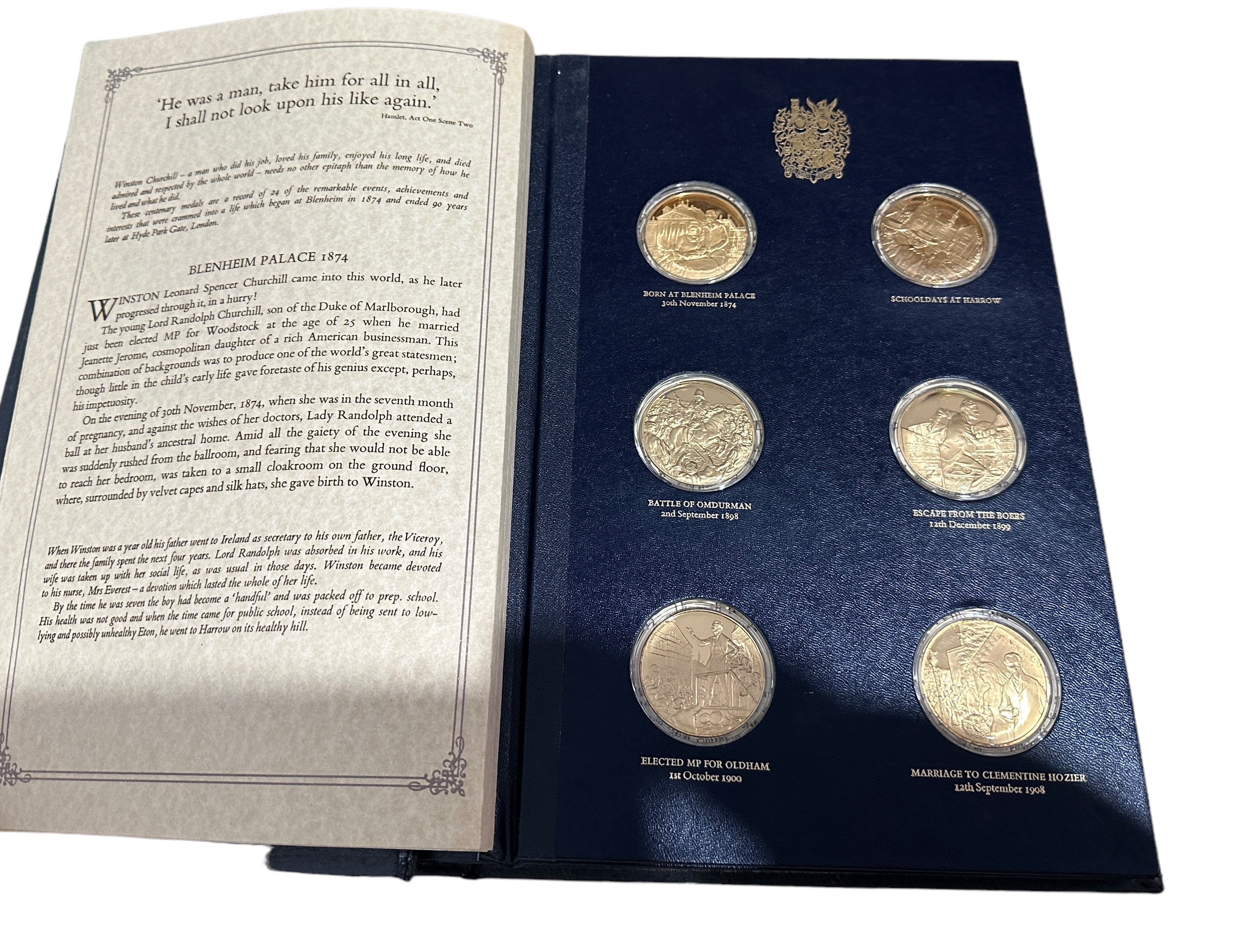 John Pinches Set of 24 Silver Churchill Centenary Medals. - Image 4 of 8