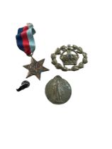 World War One BWM to a: 58363 GNR R.DODDS. R.A. and WW2 Medal etc.