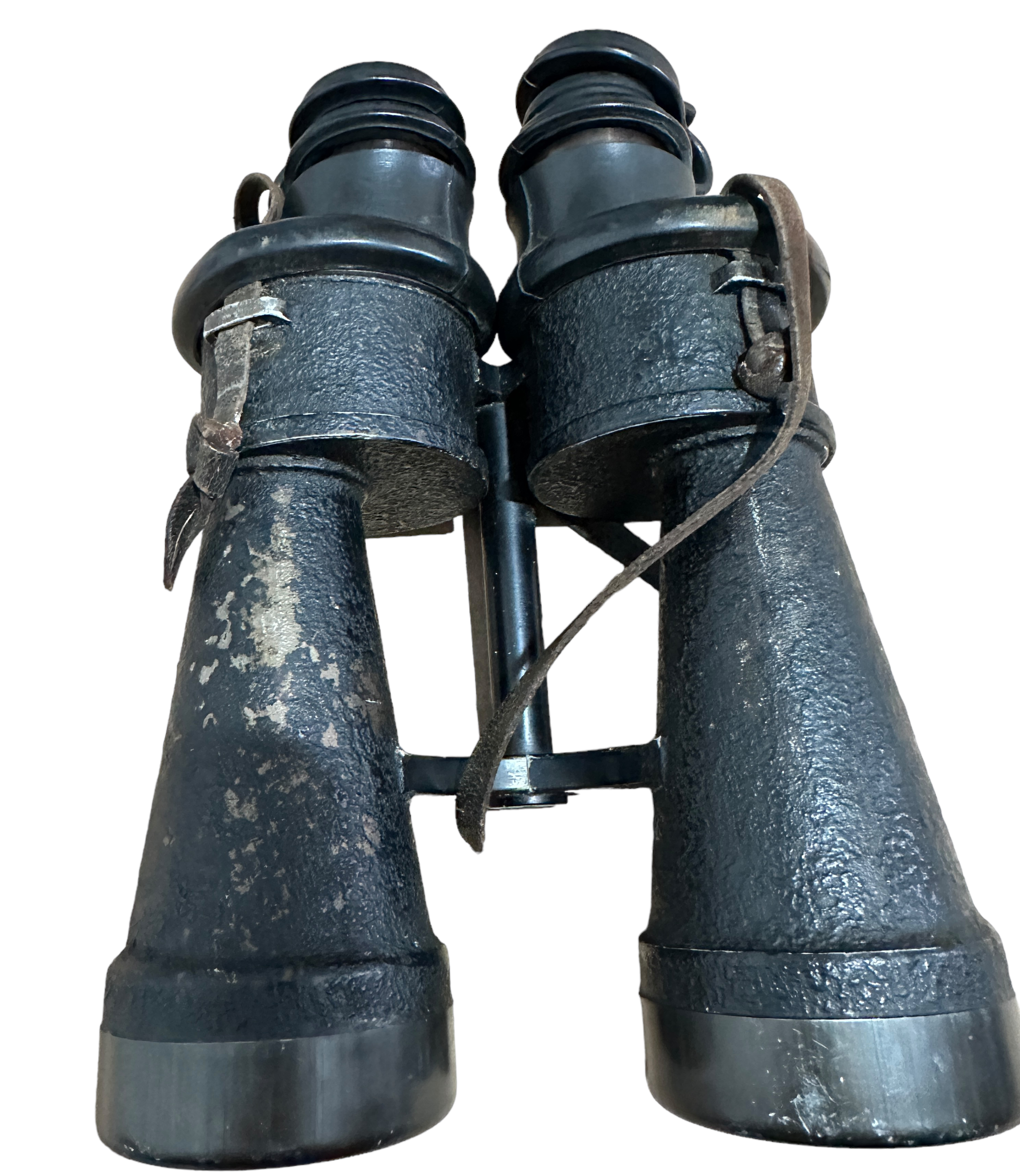 Vintage Pair of Cased of 1944 beh 7x50 German Binoculars with covers and cap lenses. - Image 2 of 18