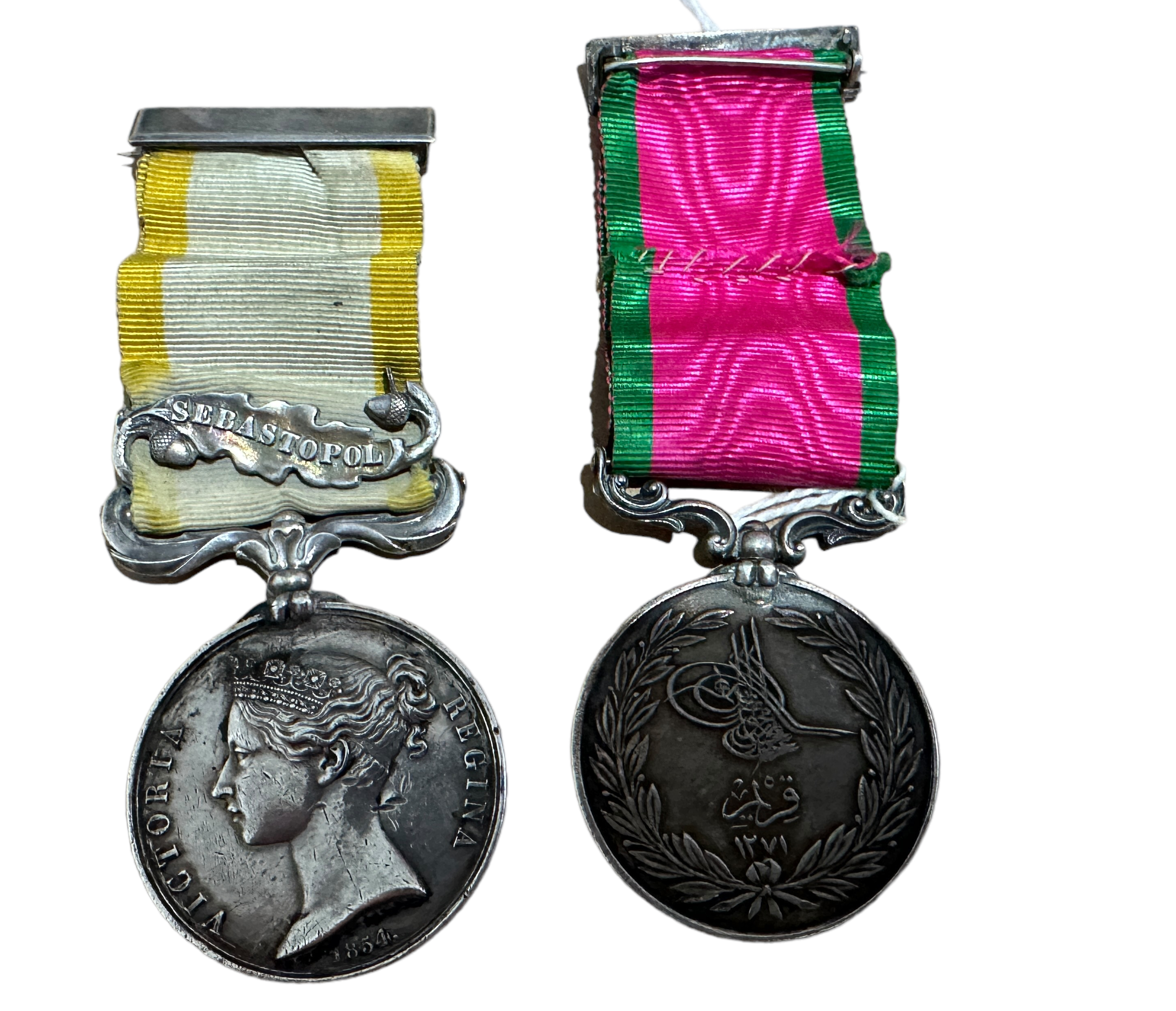 Crimea Pait of Medals to a: W.KERR. TROOPER. ROYAL HORSE ARTY. - Image 2 of 6