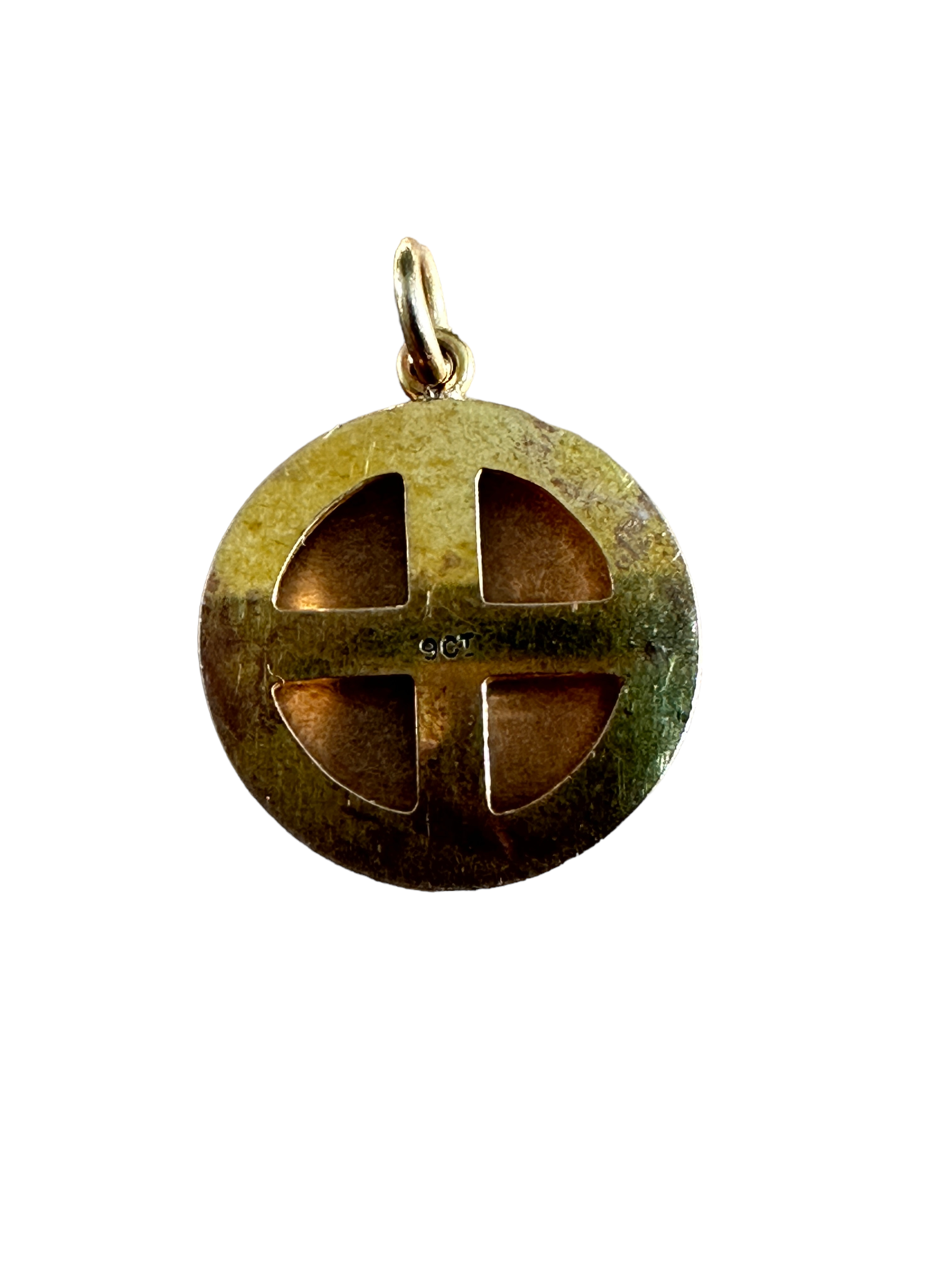 World War One "Barra House Aux Hospital" Gold Medal - 19.5mm diameter. - Image 2 of 2