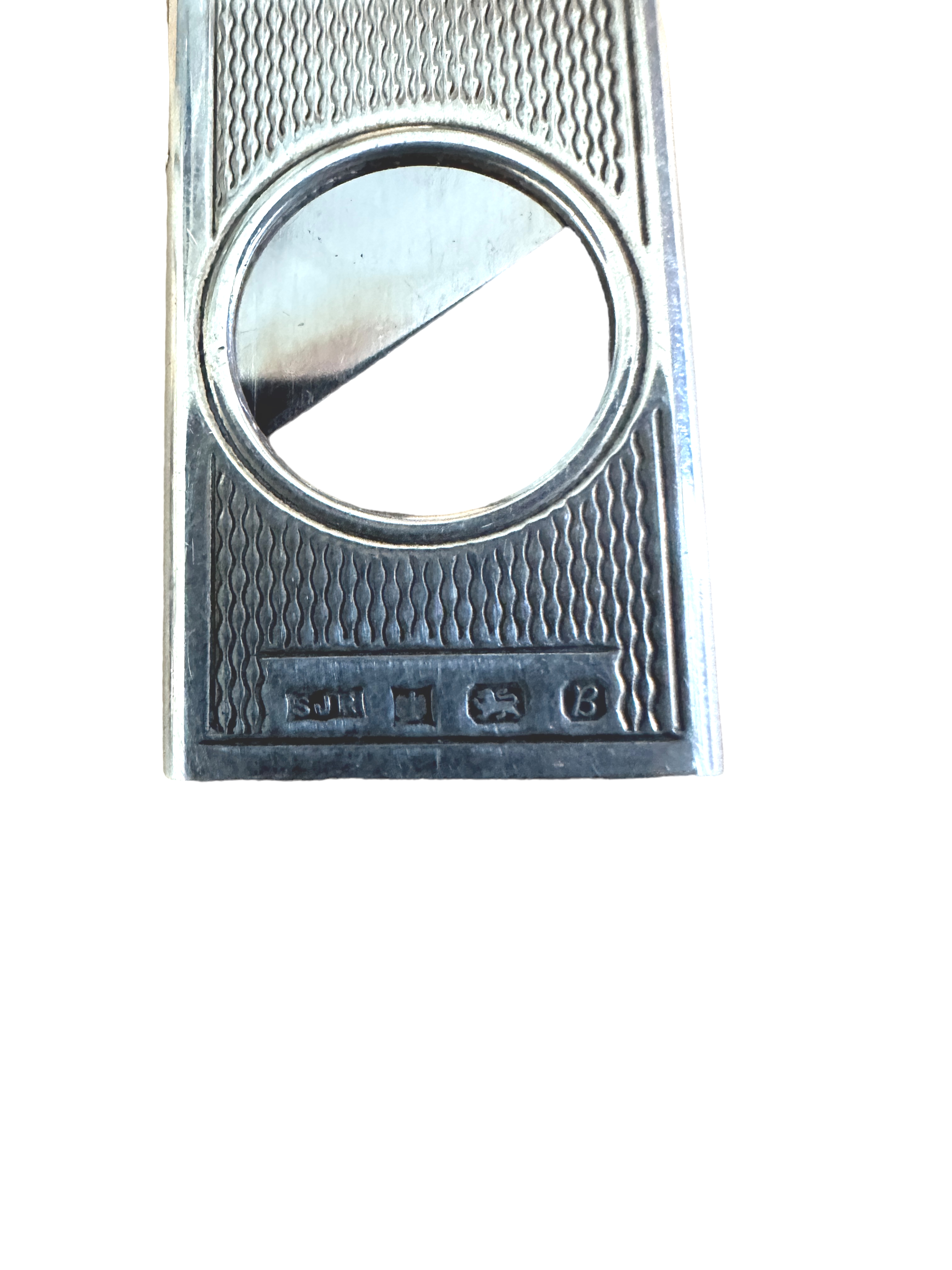 Vintage Silver Vesta Case and Silver Cigar Cutter. - Image 6 of 6