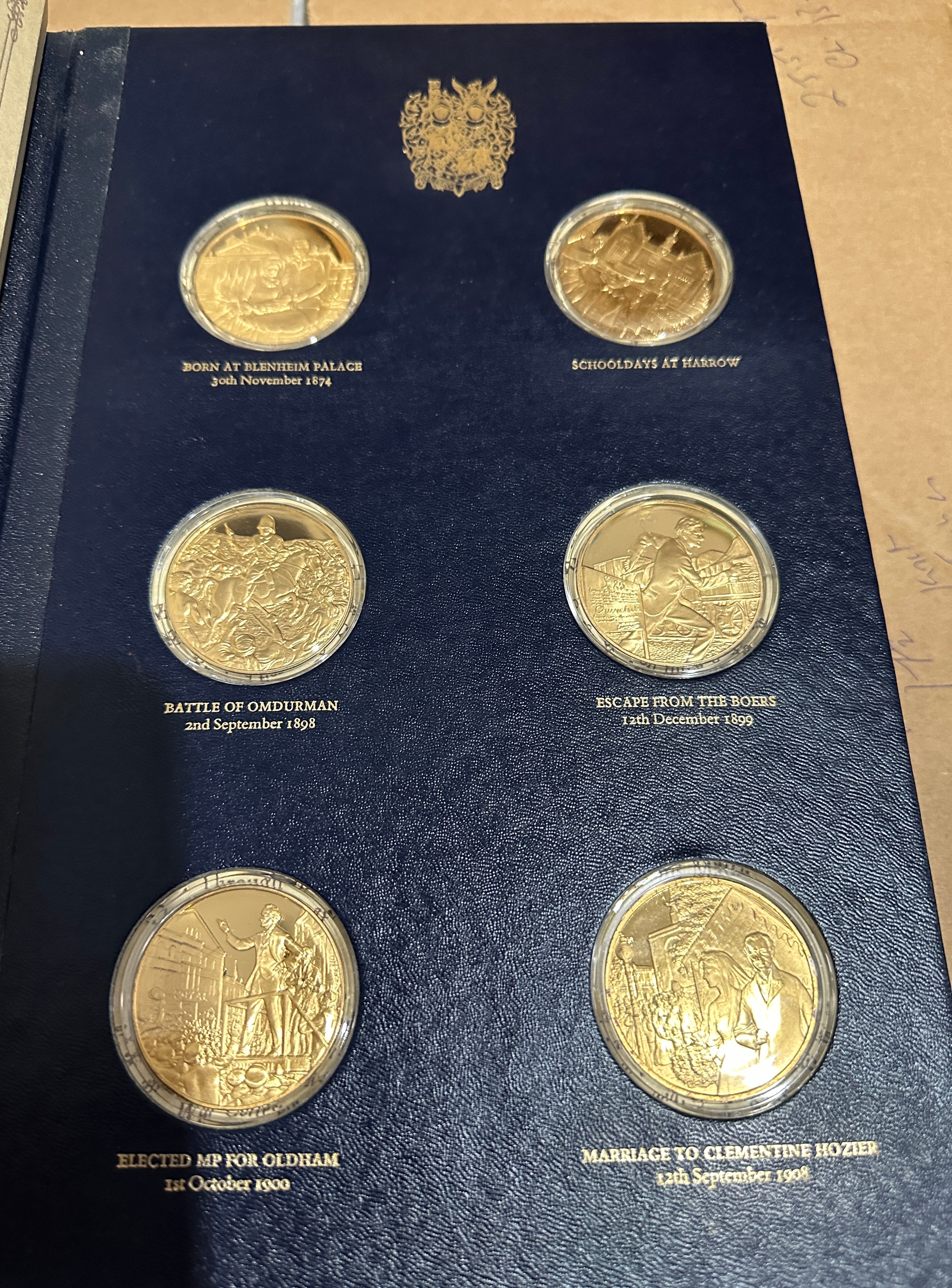 John Pinches Set of 24 Silver Churchill Centenary Medals. - Image 5 of 8