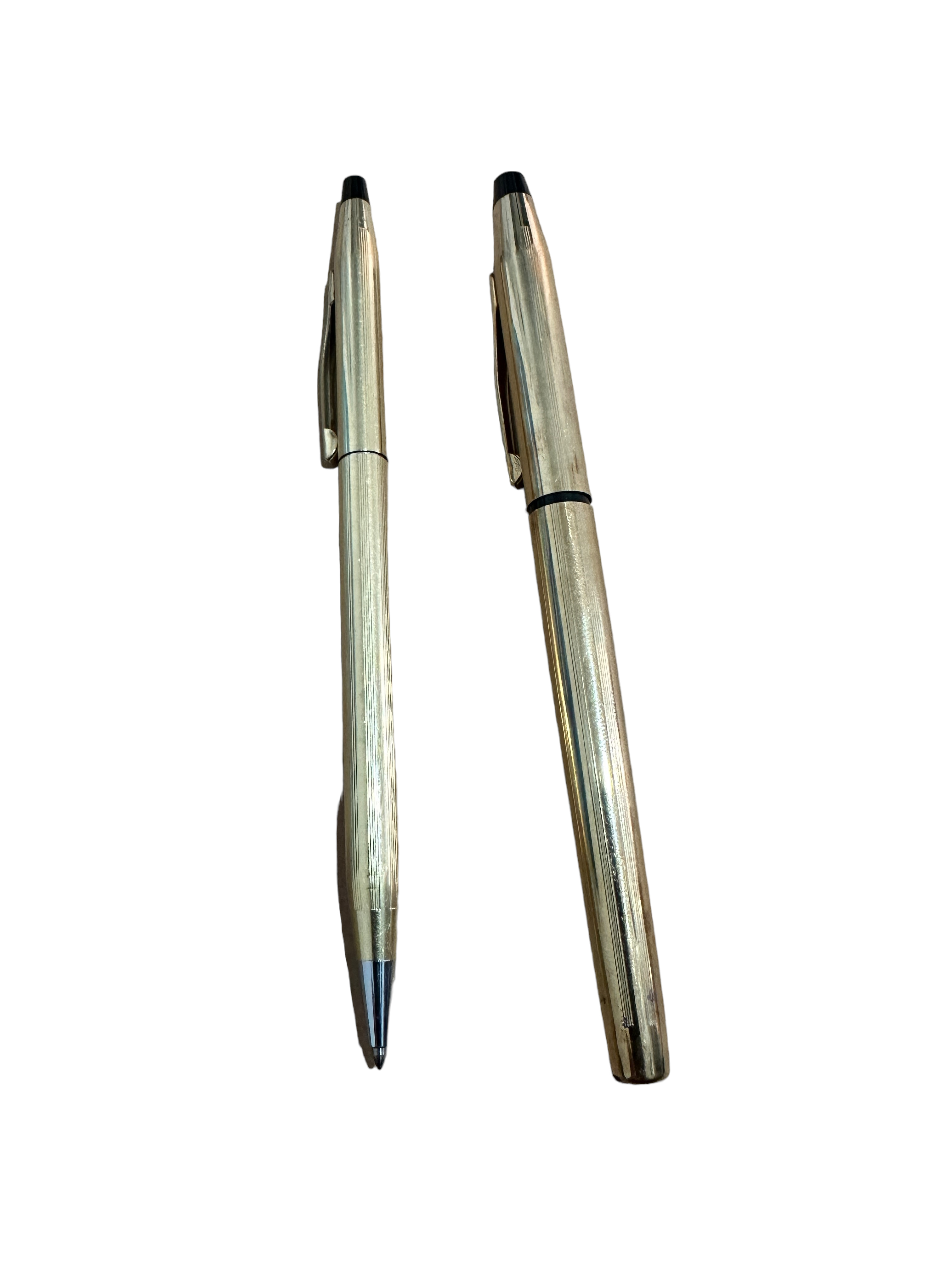 Vintage Duo of Cross Gold Plated Pens. - Image 2 of 7