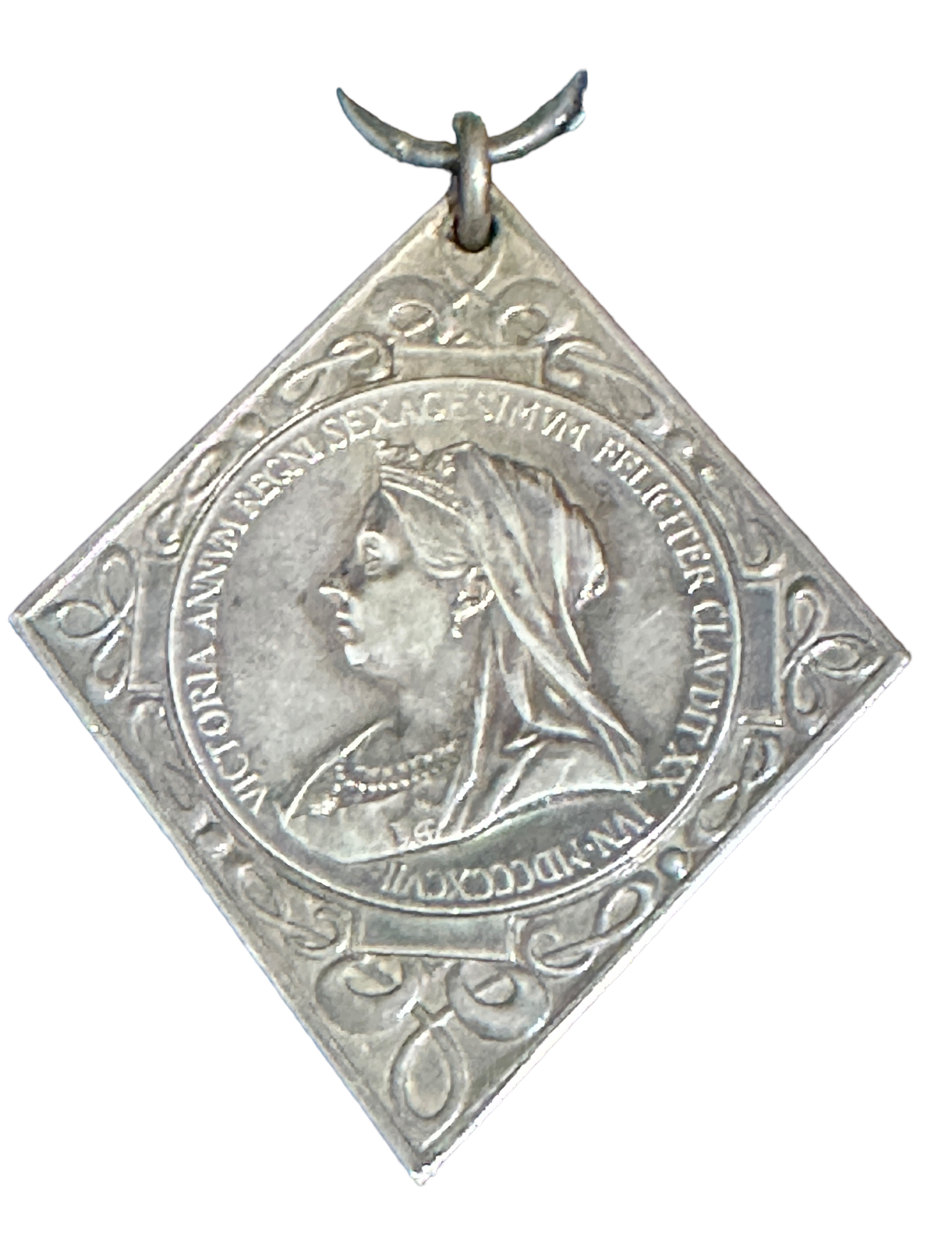 Antique Cased Queen Victoria 1837-1897 Medal - 5cm x 4cm without ribbon. - Image 2 of 5