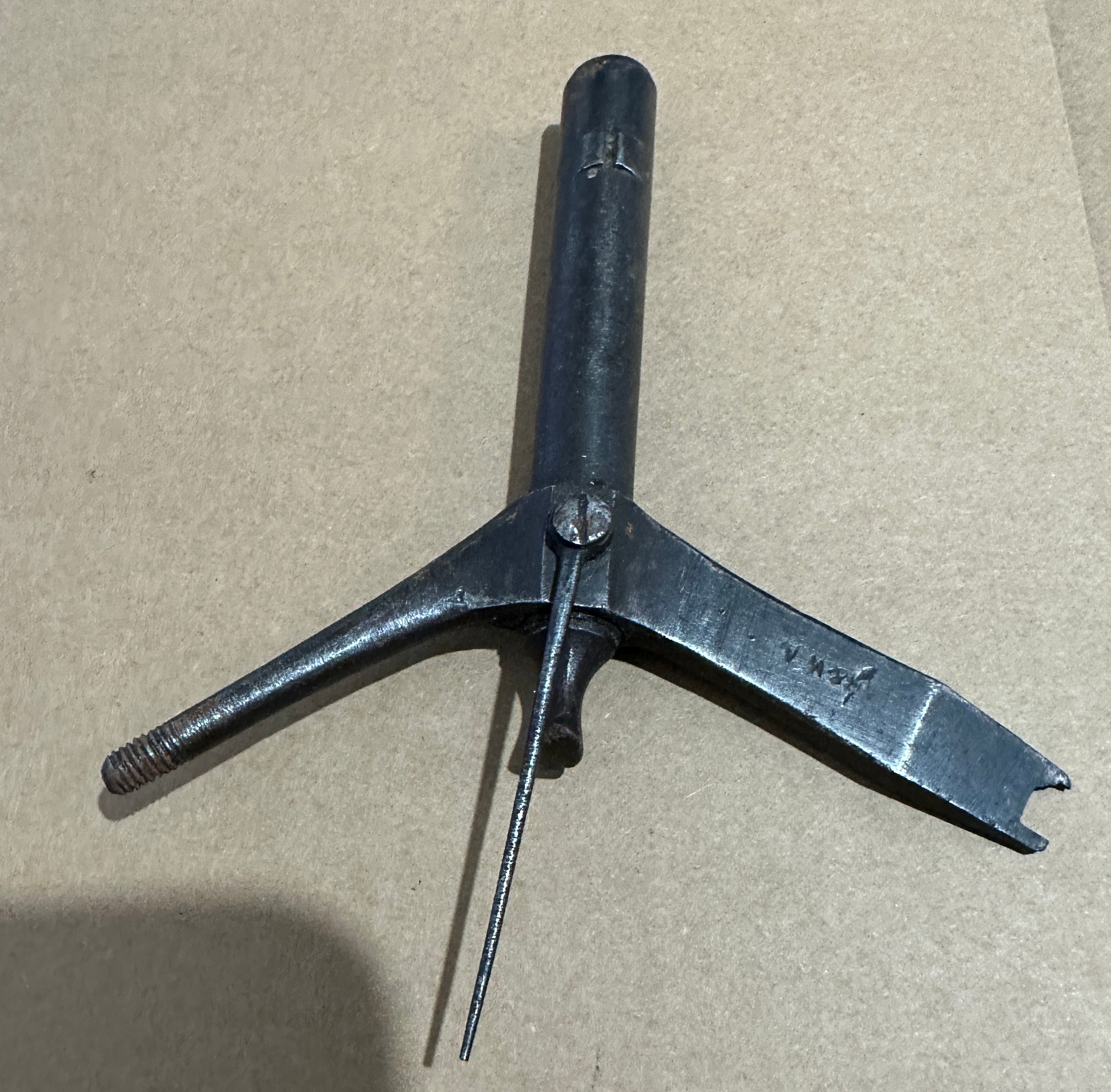 Antique Military Combination Tool with makers mark. - Image 7 of 8