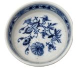 Antique Dresden Blue and White Pin Dish 11.8cm.