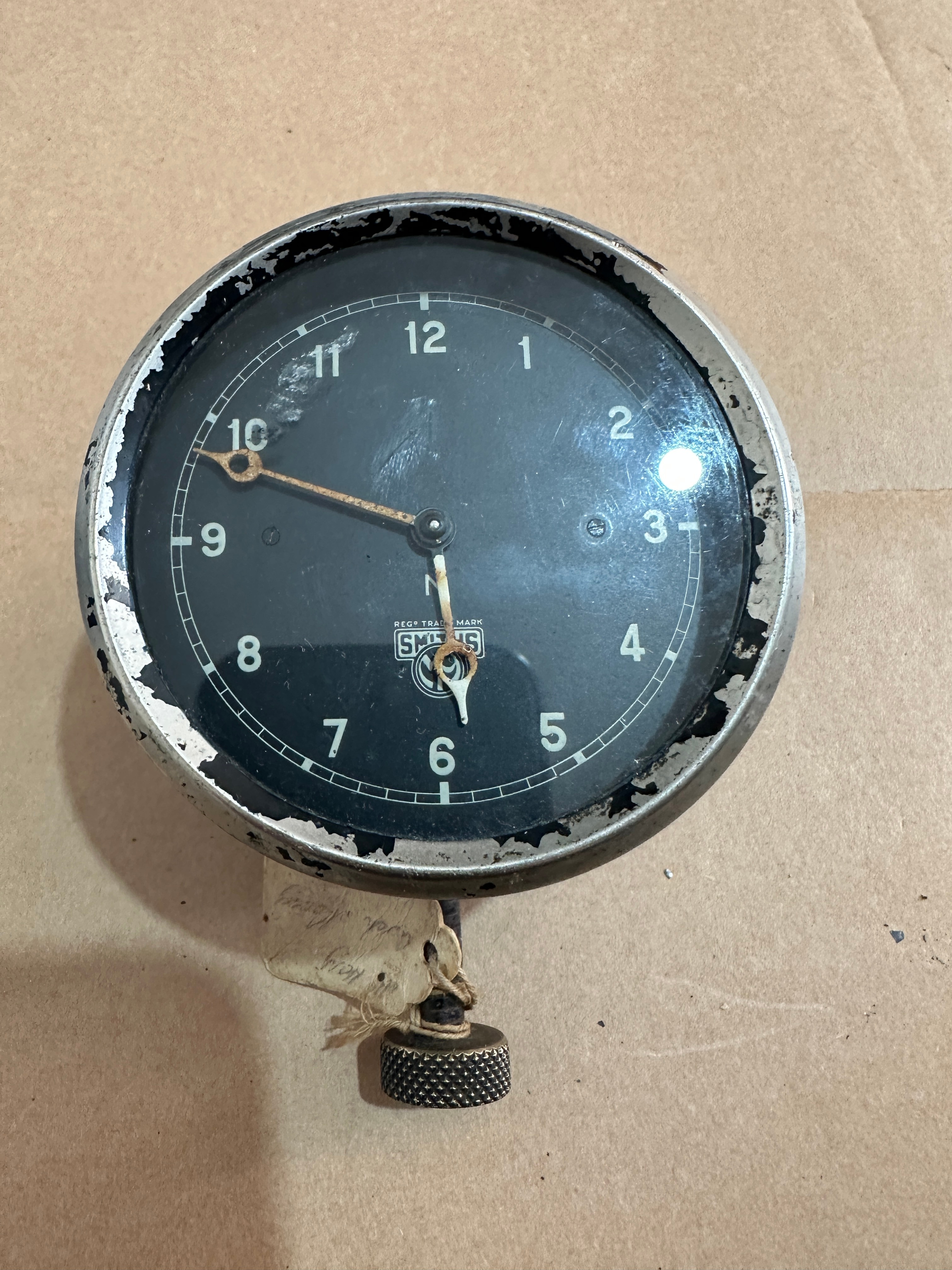 Vintage Lot of Smiths etc Car Clocks 6 of which are ticking. - Image 9 of 10