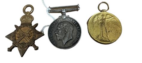 WW1 Trio of Medal to: 1930 PTE. H.SCOTT. CAM'N HIGHRS.