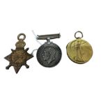 WW1 Trio of Medal to: 1930 PTE. H.SCOTT. CAM'N HIGHRS.