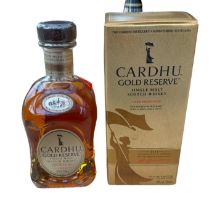 Boxed Bottle of Cardhu Gold Reserve Single Malt Scotch Whisky.