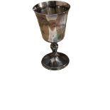 Silver Jubilee Silver Goblet - 5 1/4" tall - 150 grams.