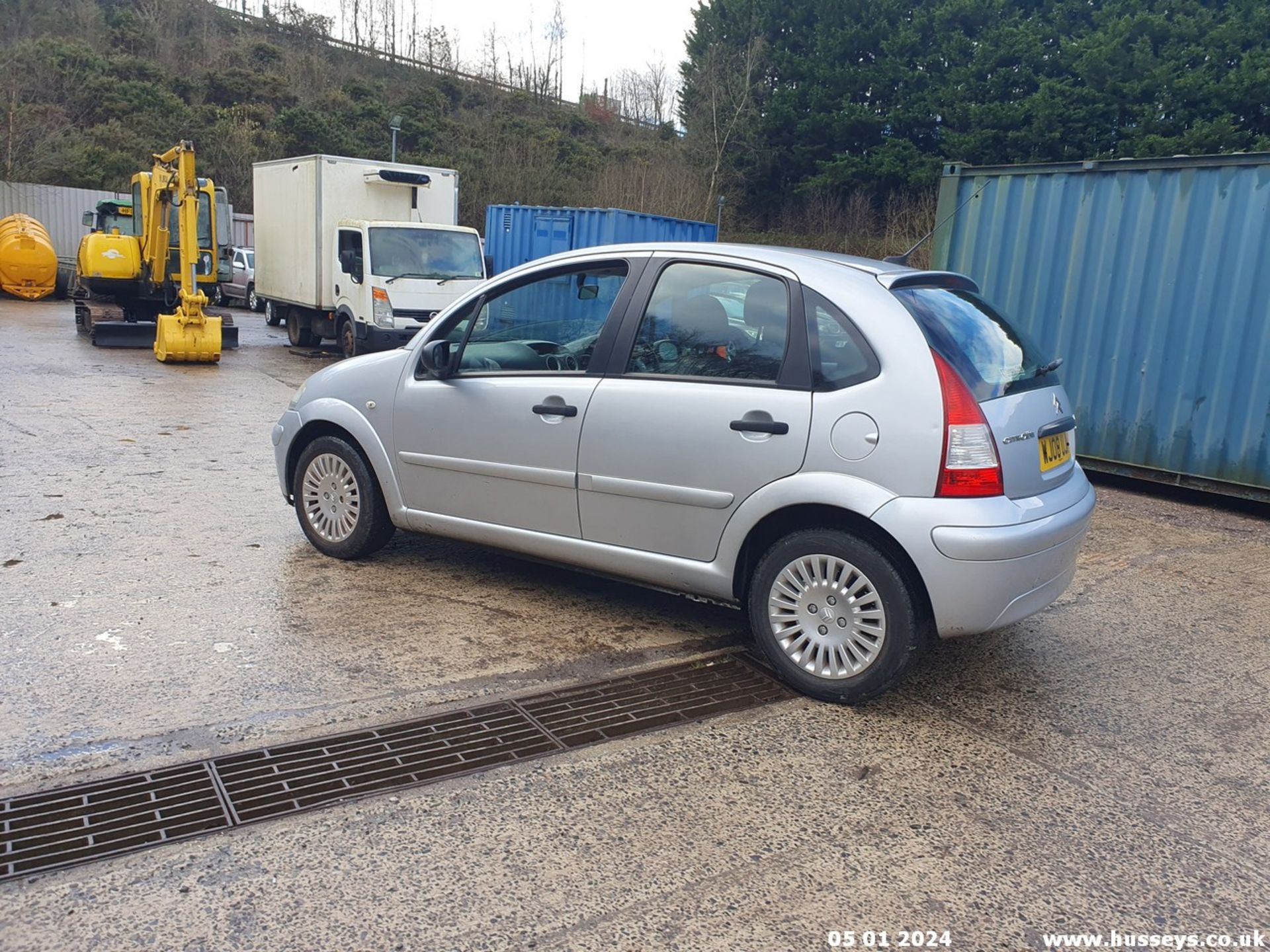 08/08 CITROEN C3 CACHET 8V - 1360cc 5dr Hatchback (Silver, 83k) - Image 28 of 59