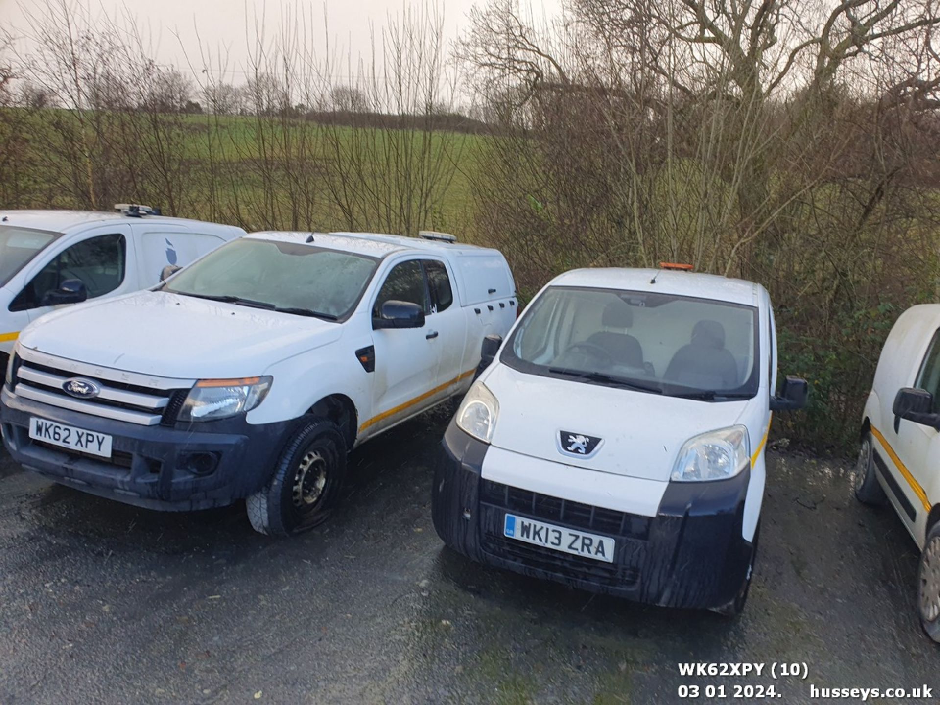 13/62 FORD RANGER XL 4X4 TDCI - 2198cc 4dr 4x4 (White, 140k) - Image 11 of 35