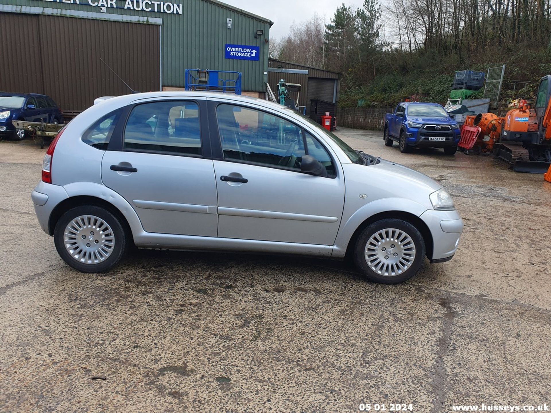 08/08 CITROEN C3 CACHET 8V - 1360cc 5dr Hatchback (Silver, 83k) - Image 17 of 59