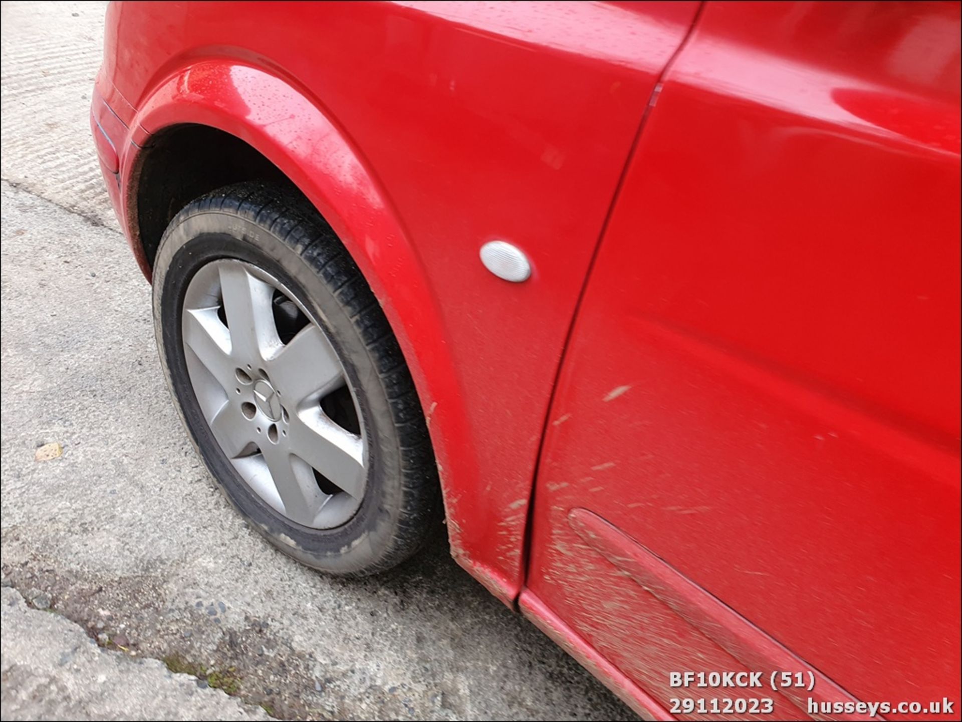 10/10 MERCEDES VITO 111 CDI LONG - 2148cc Van (Red) - Image 52 of 56