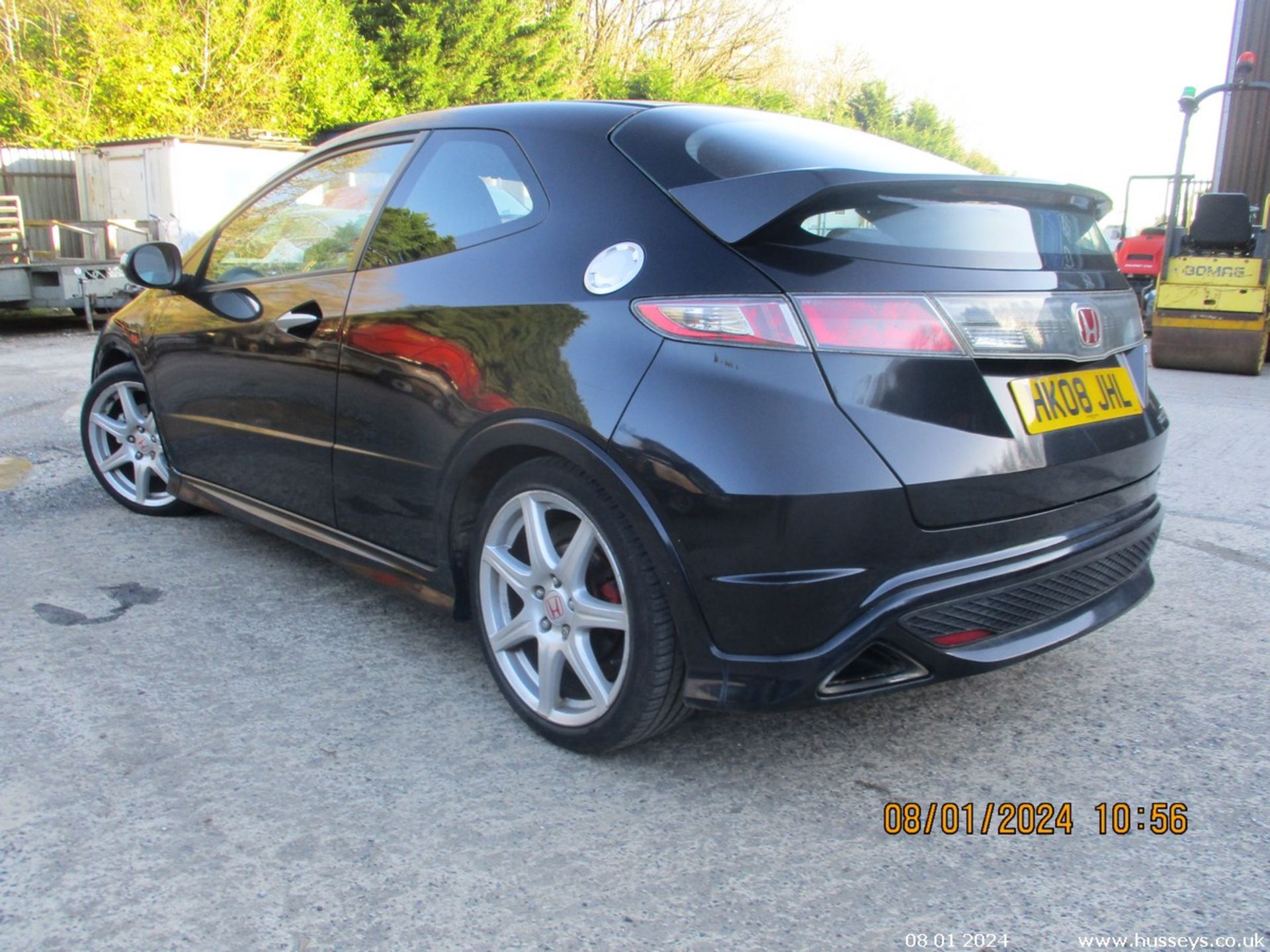 08/08 HONDA CIVIC TYPE-R GT I-VTEC - 1998cc 3dr Hatchback (Black, 95k) - Image 6 of 19