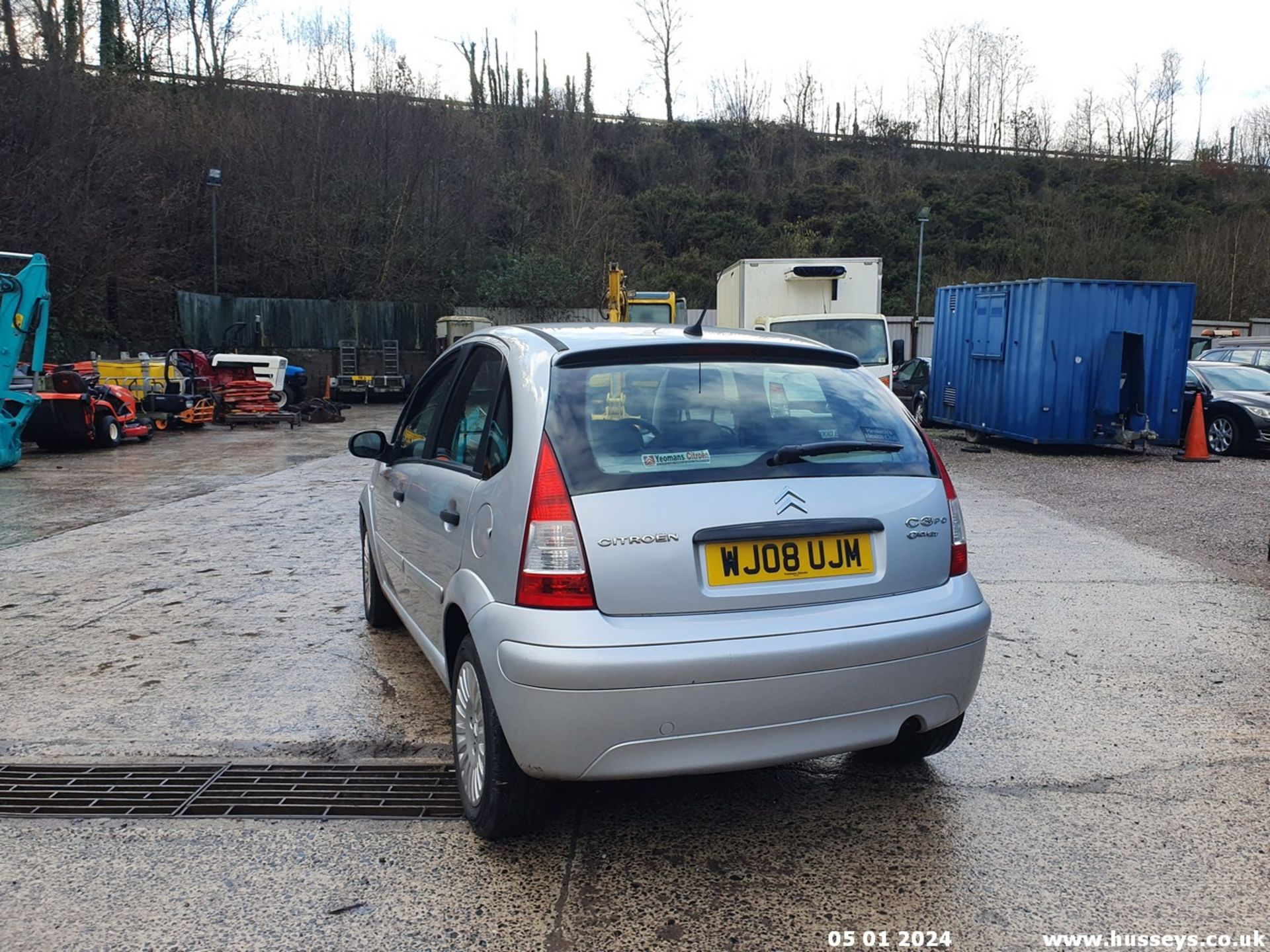 08/08 CITROEN C3 CACHET 8V - 1360cc 5dr Hatchback (Silver, 83k) - Image 26 of 59